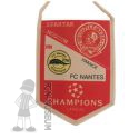 1995-96 quart retour Nantes Spartak - grand fanion