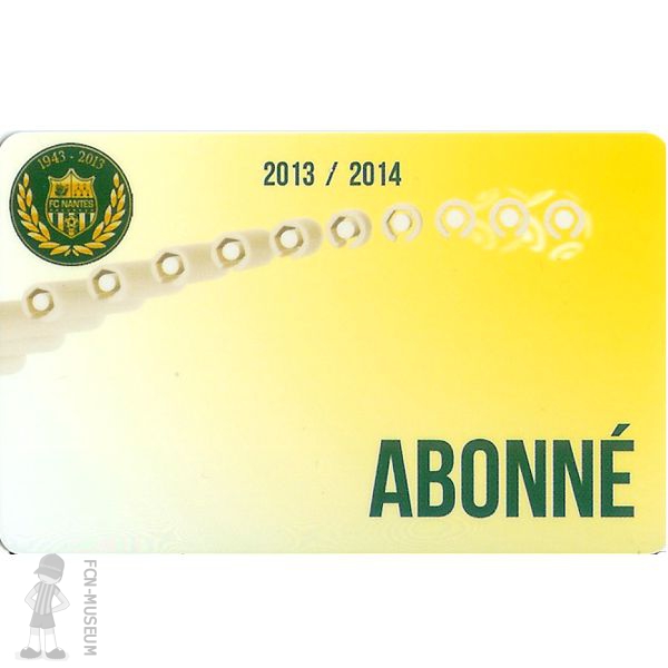 Abonnement 2013-14