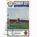 1970-71 8ème aller Cardiff Nantes (Pro...