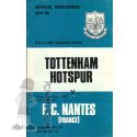 1971-72 16ème retour Tottenham Nantes ...