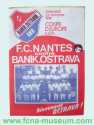 1974-75  16ème aller Nantes Banik Ostr...