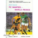 1977-78 16ème retour Nantes Dukla Prag...