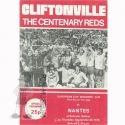 1979-80  16ème aller Cliftonville Nant...