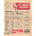 1957-58 38ème j Nancy Nantes (Programme)