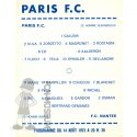 1973-74 03ème j Paris FC Nantes (Progr...