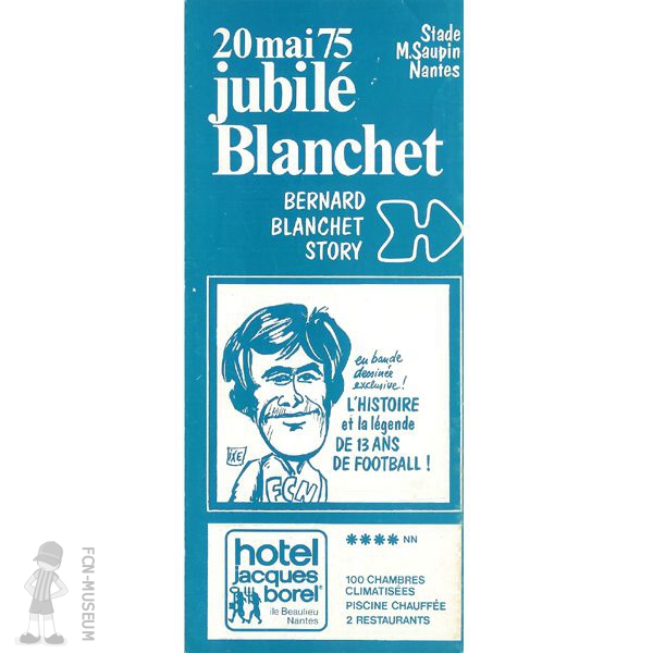 1974-75 jubilé Blanchet Nantes Coventry