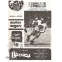 1979-80 17ème j Nantes Angers (programme)