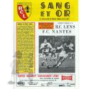 1980-81 18ème j Lens Nantes