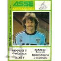 1983-84 19ème j St Etienne Nantes
