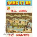 1984-85 28ème j Lens Nantes