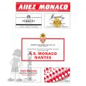 1987-88 16ème j Monaco Nantes (Programme)