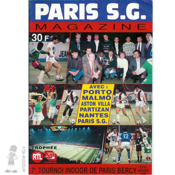 1990 Tournoi de Bercy (Programme)