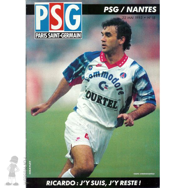 1992-93 36ème j Paris SG Nantes