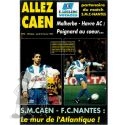 1993-94 28ème j Caen Nantes (Programme)