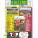 1997-98 16ème j Nantes Metz (Programme)