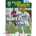 2006-07 01ère j Nantes Lyon (Programme)