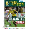 2006-07 30ème j Nantes Sedan (Programme)