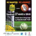 2008-09 Amical Lorient Nantes (Programme)