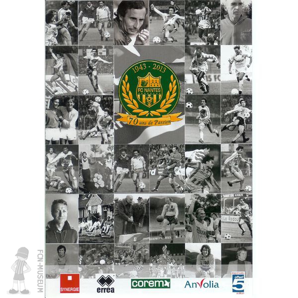 2012-13 33ème j Nantes Auxerre (Programme)