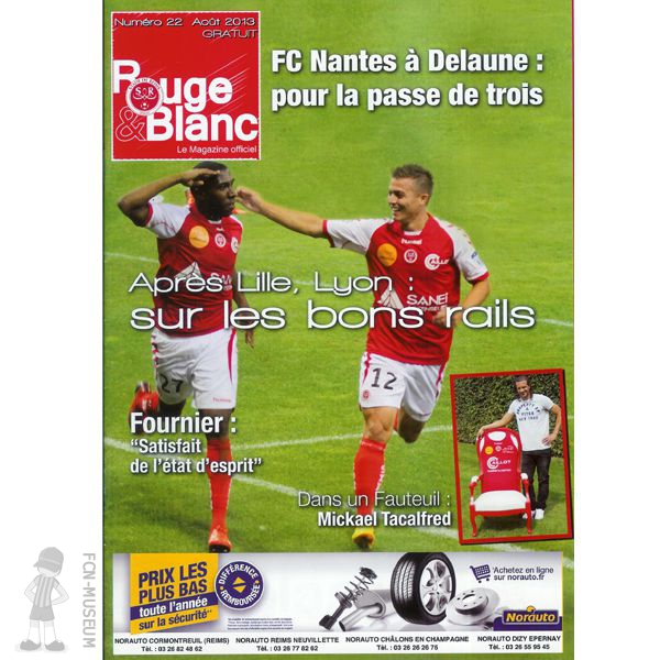 2013-14 04ème j Reims Nantes (Programme)