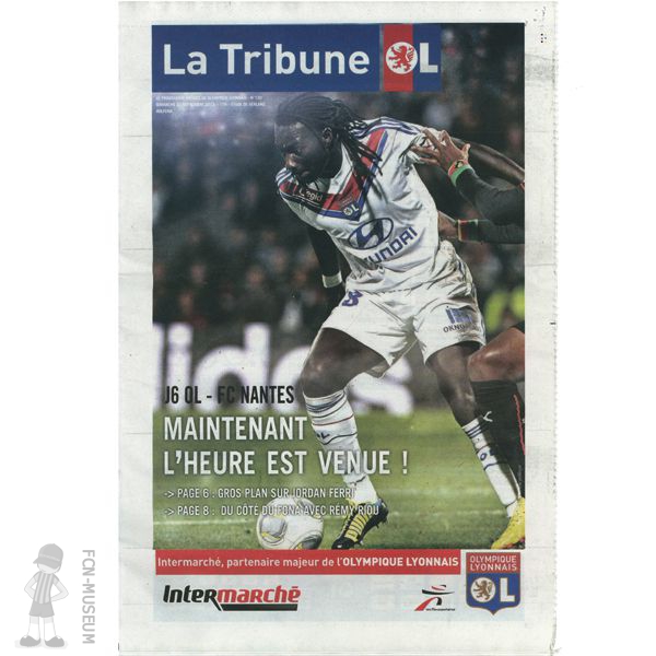 2013-14 06ème j Lyon Nantes (Programme)