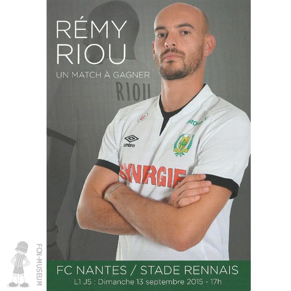 2015-16 05ème j Nantes Rennes (Programme)