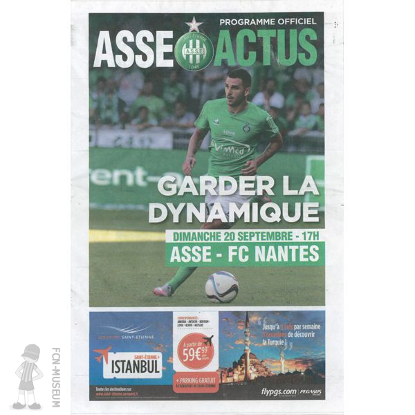 2015-16 06ème j Saint Etienne Nantes (Programme)