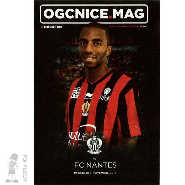 2015-16 09ème j Nice Nantes (Programme) b