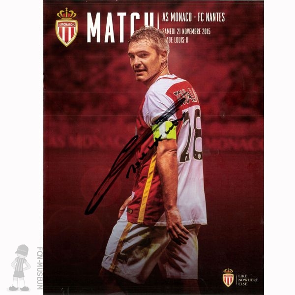 2015-16 14ème j Monaco Nantes (Programme)