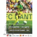 2017-18 08ème j Nantes Metz  (Programme)