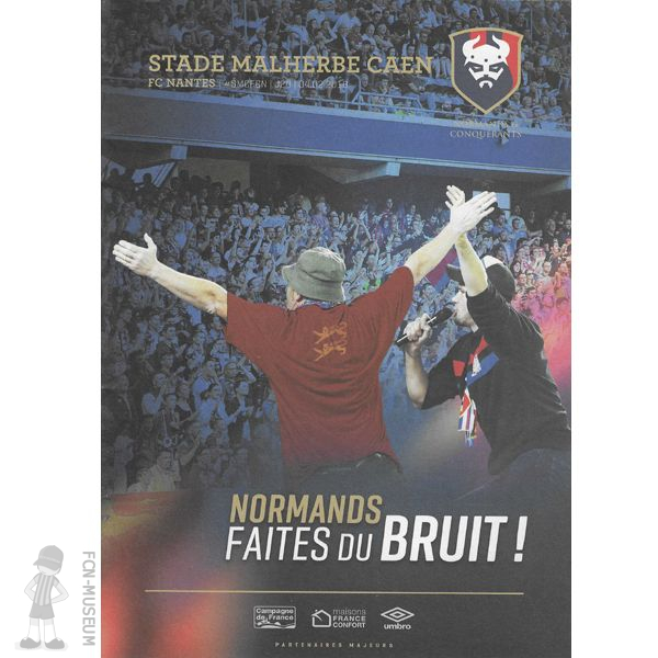 2017-18 24ème j Caen Nantes (Programme)