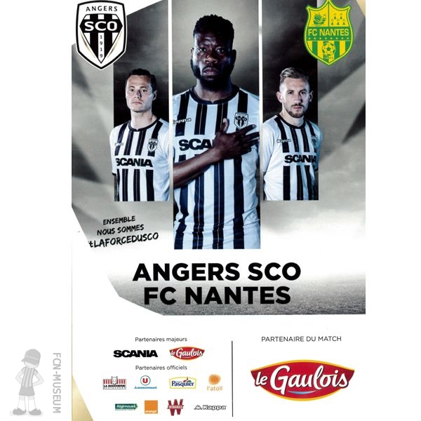 2017-18 37ème j Angers Nantes (Programme)