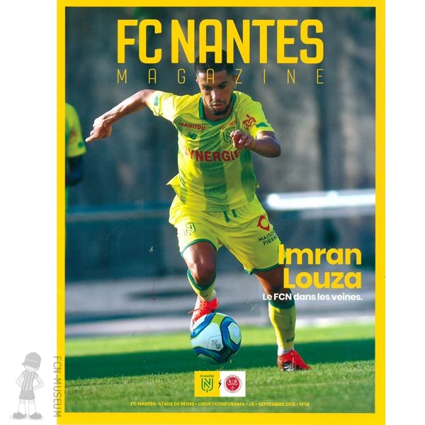 2019-20 05ème j Nantes Reims (Programme)