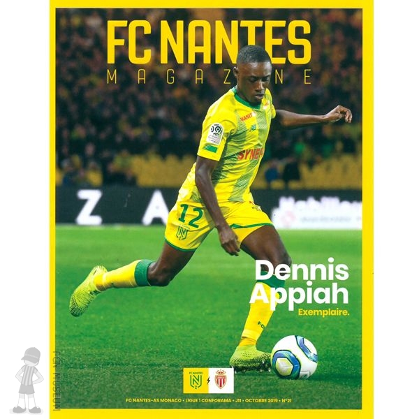 2019-20 11ème j Nantes Monaco (Programme)