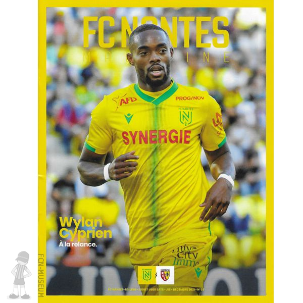 2021-22 18ème j Nantes Lens (Programme)