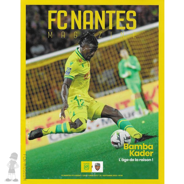 2023-24 06ème j Nantes Lorient (Programme)