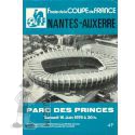 CdF 1979 Finale Nantes Auxerre (Programme)
