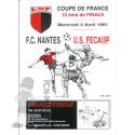 CdF 1991  16ème Fécamp Nantes (Progra...