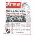 CdF 1991 Quart Nantes Marseille (Progra...