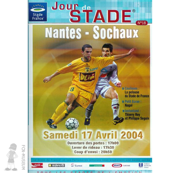 CdL 2003-04 Finale Nantes Sochaux a