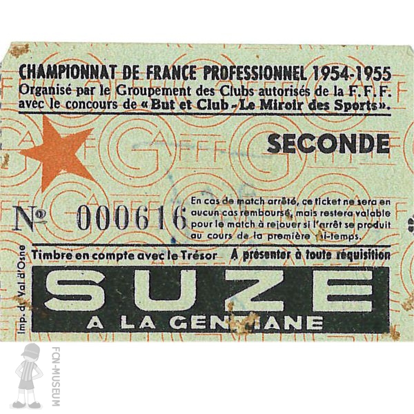 1954-55 01ère j Nantes Aix