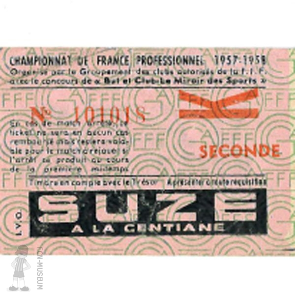1957-58 18ème j Nantes Nancy