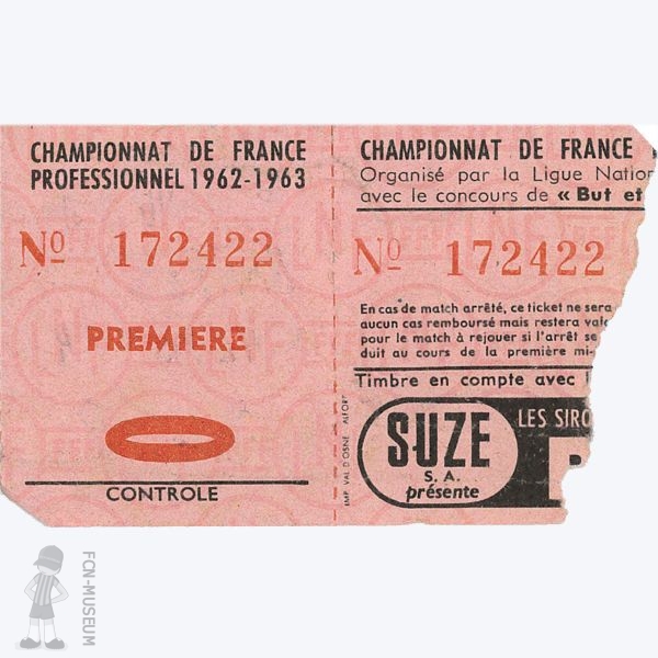 1962-63 22ème j Nantes Cherbourg