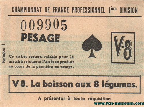 1976-77 16ème j Nantes Laval