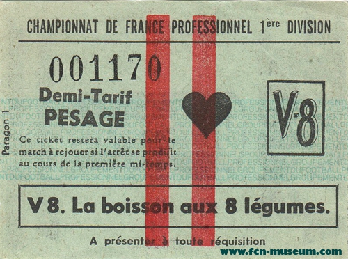 1976-77 19ème j Nantes Valenciennes