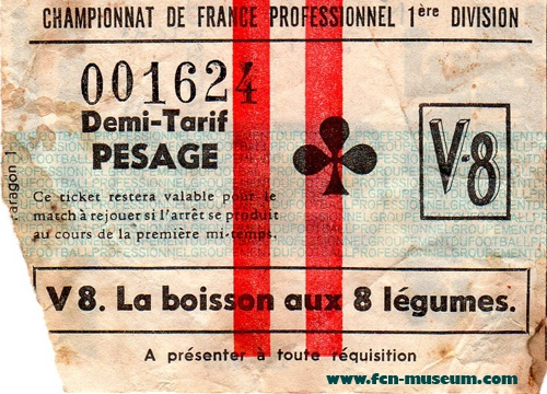 1976-77 25ème j Nantes Rennes