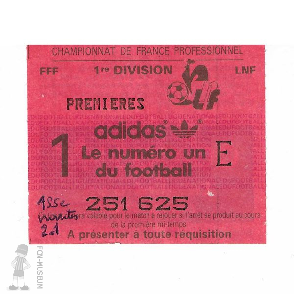 1977-78 08ème j St Etienne Nantes