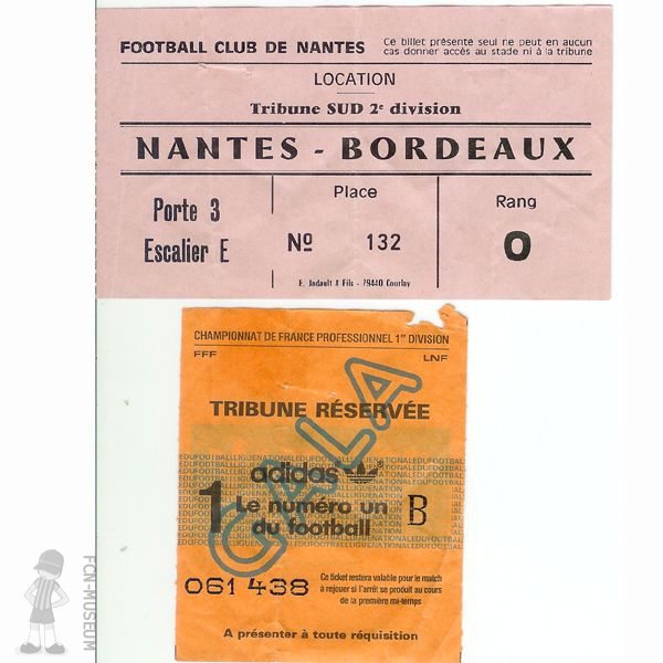 1984-85 05ème j Bordeaux Nantes