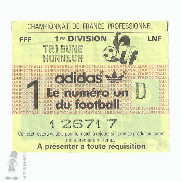 1985-86 37ème j Nantes Auxerre