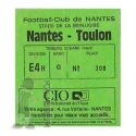1986-87 20ème j Nantes Toulon